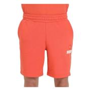 Casual Shorts Puma , Orange , Heren