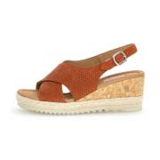 Sandals Gabor , Brown , Dames