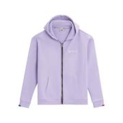 Stijlvolle Zip-Up Sweatshirt Kickers , Purple , Heren