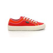 Arveil Lage Sneakers Kickers , Red , Dames