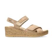 Flat Sandals Mephisto , Beige , Dames