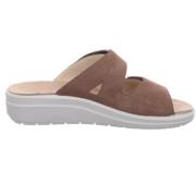 Flat Sandals Rohde , Brown , Dames