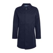 Single-Breasted Coats Barbour , Blue , Heren