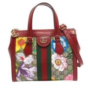 Pre-owned Leather totes Gucci Vintage , Multicolor , Dames