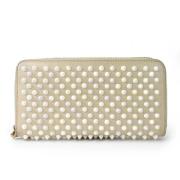 Pre-owned Leather wallets Christian Louboutin Pre-owned , Beige , Dame...