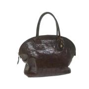 Pre-owned Leather handbags Bally Pre-owned , Brown , Dames