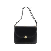 Pre-owned Leather handbags Bally Pre-owned , Black , Dames