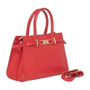 Rode Lady Bag met Gouden Details Marc Ellis , Red , Dames