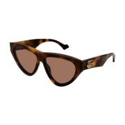 Sunglasses Gucci , Brown , Unisex