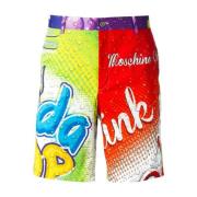 Stijlvolle Bermuda Shorts Moschino , Multicolor , Heren