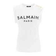 Sweatshirts Balmain , White , Dames