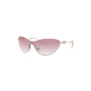 Roze zonnebril voor dagelijks gebruik Swarovski , Pink , Dames