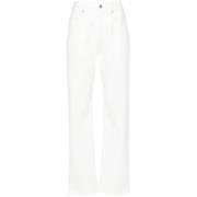 Straight Jeans Brunello Cucinelli , White , Dames