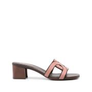 High Heel Sandals Tod's , Pink , Dames