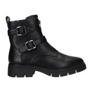 Vegan Bikerboot met rits Tamaris , Black , Dames