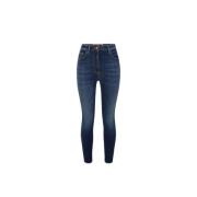 Skinny Jeans Elisabetta Franchi , Blue , Dames