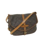 Pre-owned Canvas louis-vuitton-bags Louis Vuitton Vintage , Brown , Da...