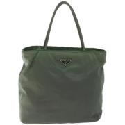 Pre-owned Fabric prada-bags Prada Vintage , Green , Dames