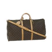 Pre-owned Canvas louis-vuitton-bags Louis Vuitton Vintage , Brown , Da...