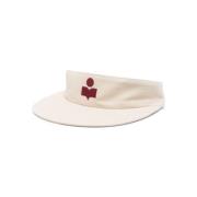 Rode Tyry Cap Isabel Marant , Beige , Dames