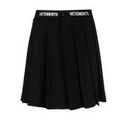 Short Shorts Vetements , Black , Dames