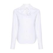 Optisch Wit Shirt Blugirl , White , Dames