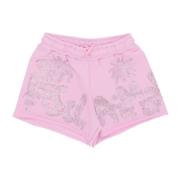 Zomer Liefhebbers Roze Shorts Disclaimer , Pink , Dames