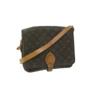 Pre-owned Canvas louis-vuitton-bags Louis Vuitton Vintage , Brown , Da...