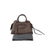 Pre-owned Leather balenciaga-bags Balenciaga Vintage , Brown , Dames
