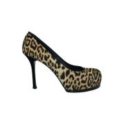 Pre-owned Leather heels Yves Saint Laurent Vintage , Multicolor , Dame...