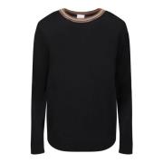 Comfortabele Merino Wol Sweatshirt met Artist Stripe Motief Paul Smith...