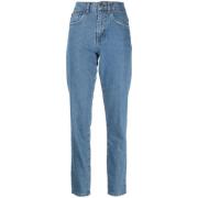 Straight Jeans Twinset , Blue , Dames