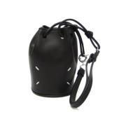 Pre-owned Leather shoulder-bags Maison Margiela Pre-owned , Black , Da...