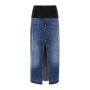 Denim Skirts Stella McCartney , Blue , Dames