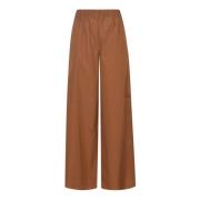 Trousers Max Mara , Brown , Dames
