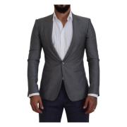 Blazers Dolce & Gabbana , Gray , Heren