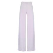 Wide Trousers D.Exterior , Purple , Dames