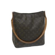 Pre-owned Canvas louis-vuitton-bags Louis Vuitton Vintage , Brown , Da...