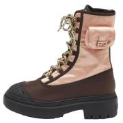Pre-owned Nylon boots Fendi Vintage , Pink , Dames