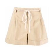 Shorts Twinset , Brown , Dames