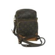 Pre-owned Canvas louis-vuitton-bags Louis Vuitton Vintage , Brown , Da...