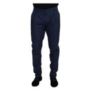 Slim-fit Trousers Dolce & Gabbana , Blue , Heren