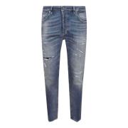 Cool Touch Carrot Fit Jeans Dondup , Blue , Heren