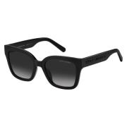 Zwart/Grijs Getinte Zonnebril Marc Jacobs , Black , Dames