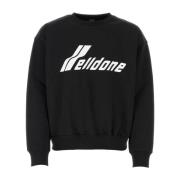Sweatshirts We11Done , Black , Heren