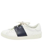 Pre-owned Leather sneakers Valentino Vintage , White , Heren