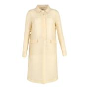 Pre-owned Polyester outerwear Miu Miu Pre-owned , Yellow , Dames