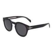 Iconische Retro Zonnebril DB 7041/s Flat Eyewear by David Beckham , Bl...