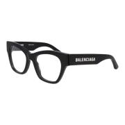Vierkante montuur bril Bb0263O Balenciaga , Black , Unisex