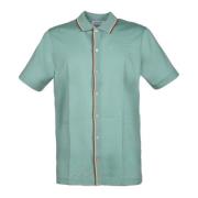 Mintgroen Bowling Shirt Gran Sasso , Green , Heren